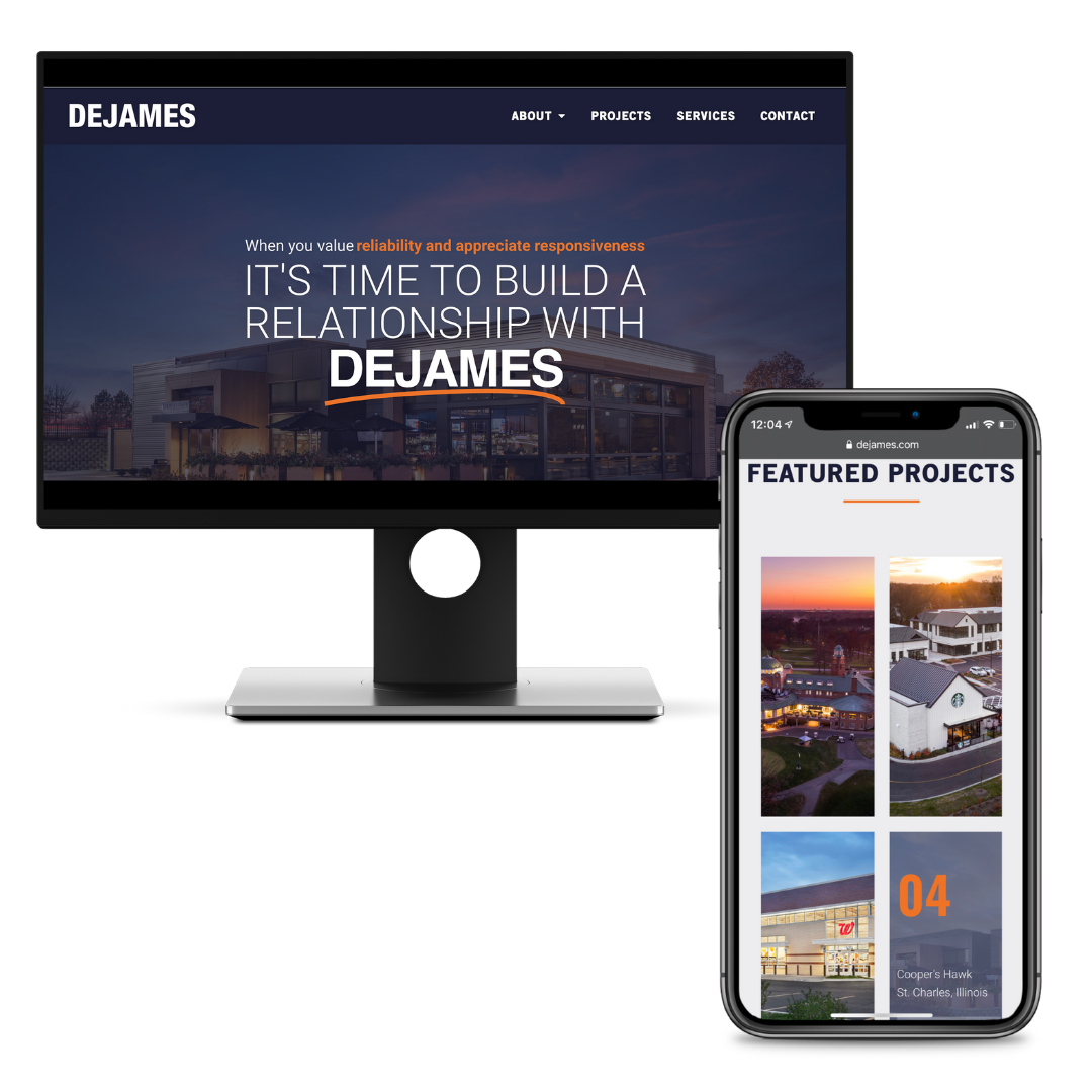 Dejames Website Design - Knack